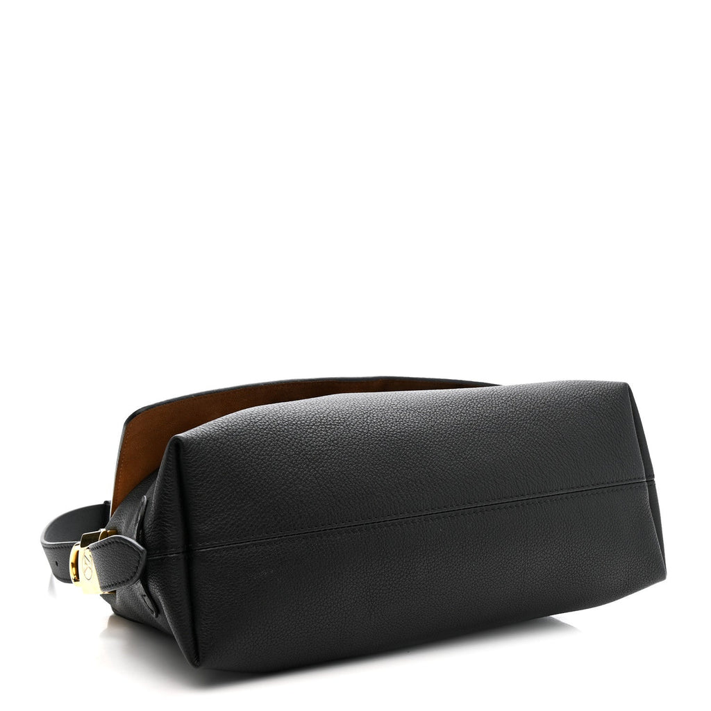Louis Vuitton Grained Calfskin Low Key Messenger Black