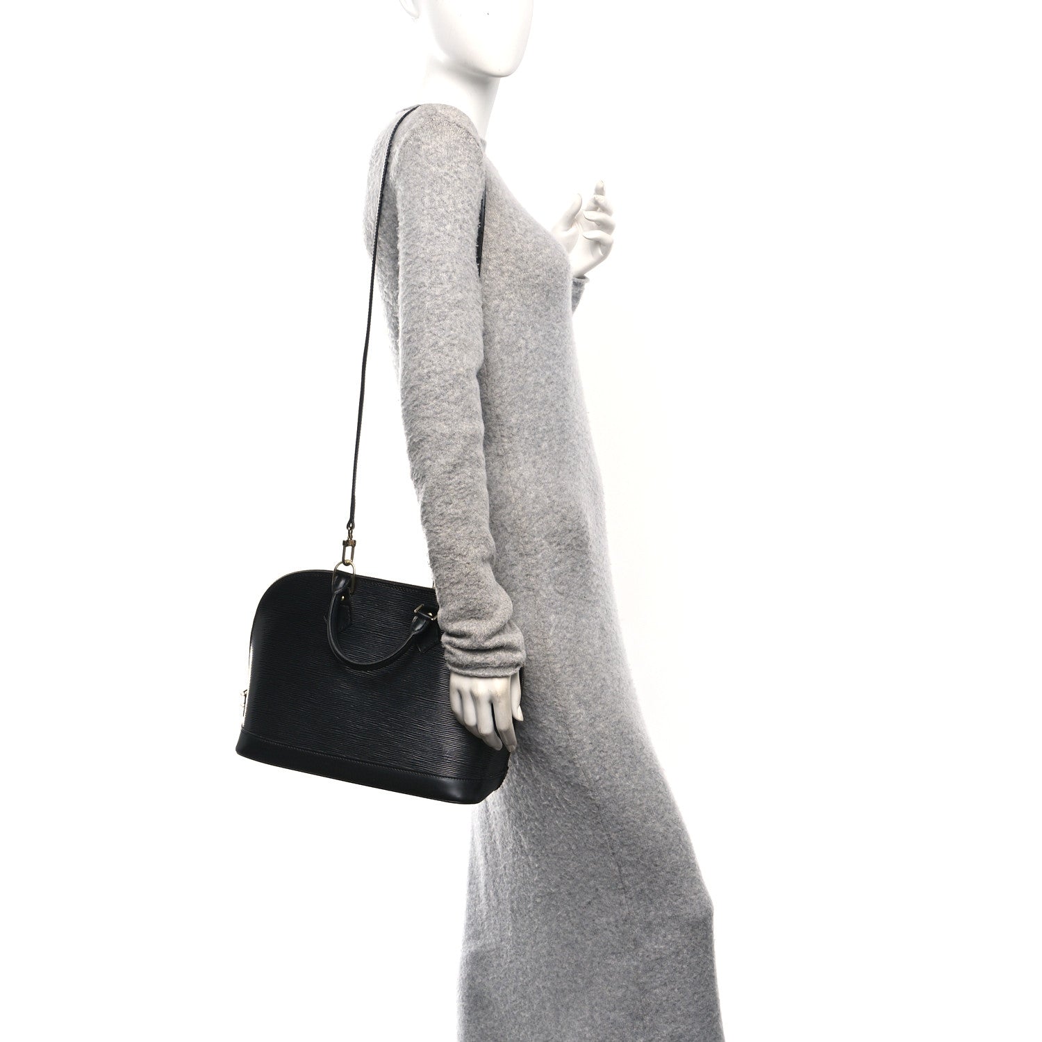 Louis Vuitton Epi Alma PM Black