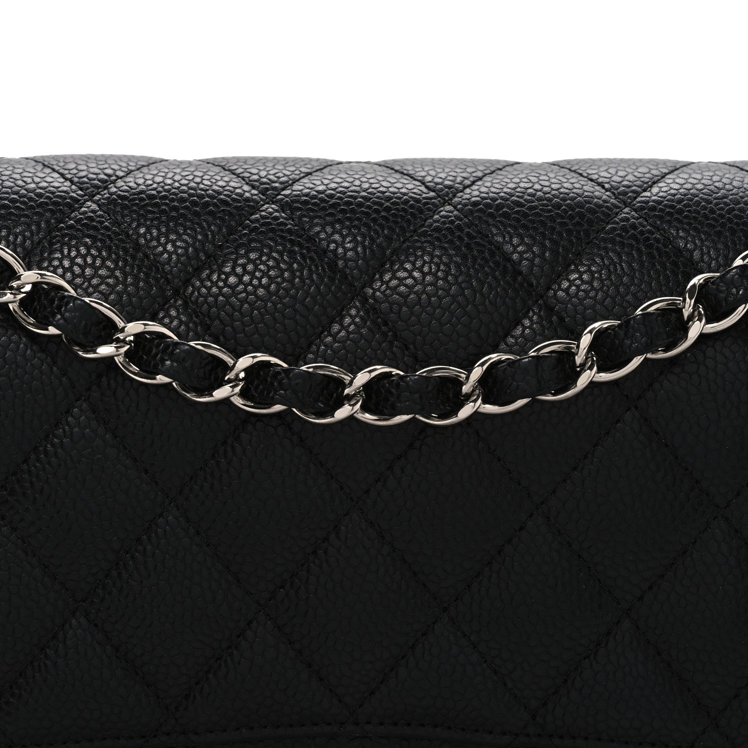 Chanel Caviar Quilted Medium Double Flap Black