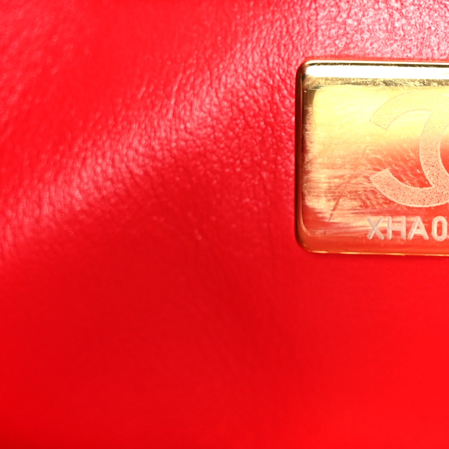 Chanel Lambskin Quilted Small Flap Red