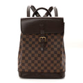 Louis Vuitton Damier Ebene Soho Backpack