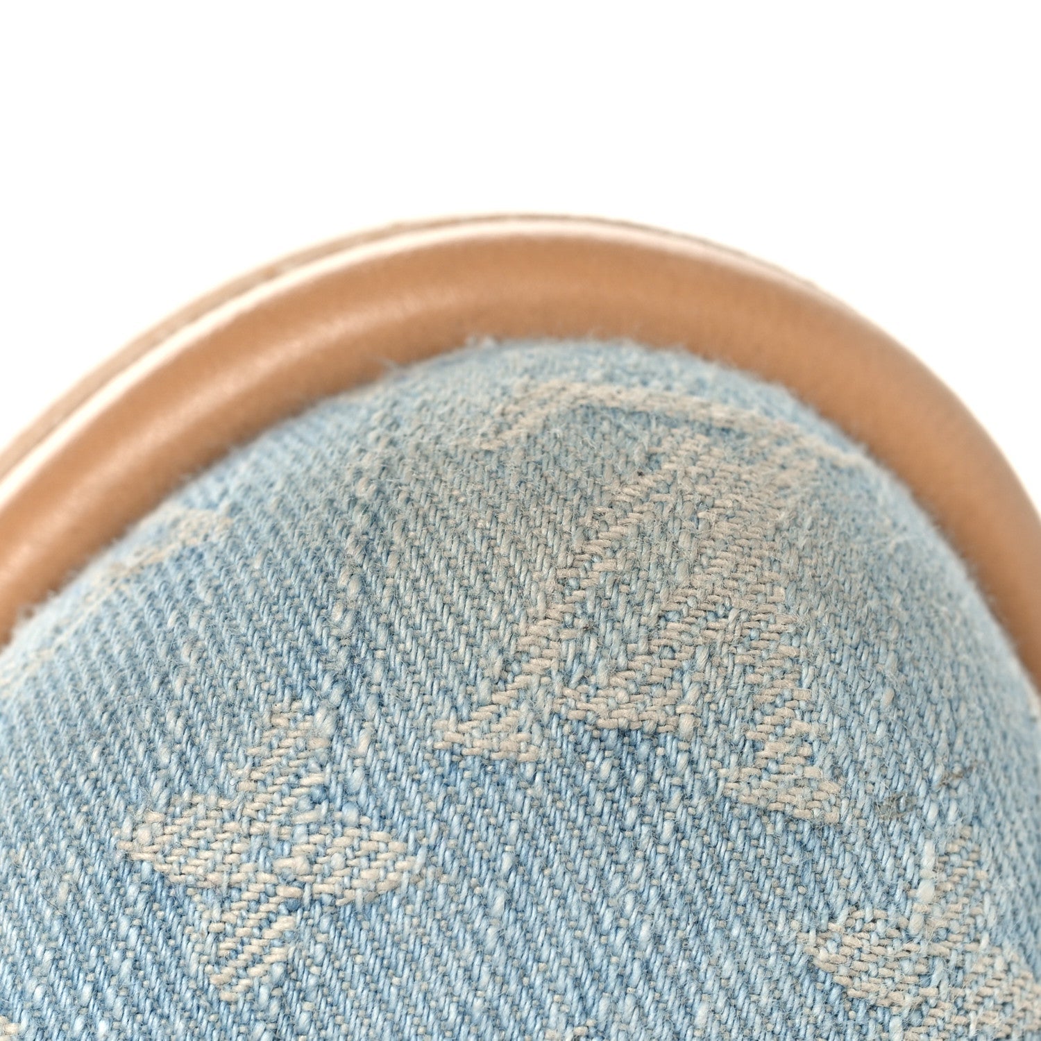 Louis Vuitton Monogram Washed Denim Aspen Platform Clog Mules 36 Blue