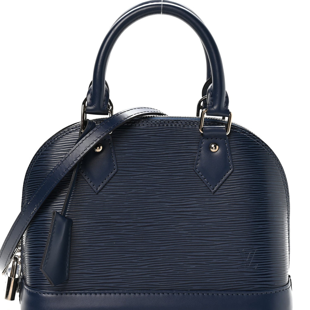 Louis Vuitton Epi Alma BB Indigo