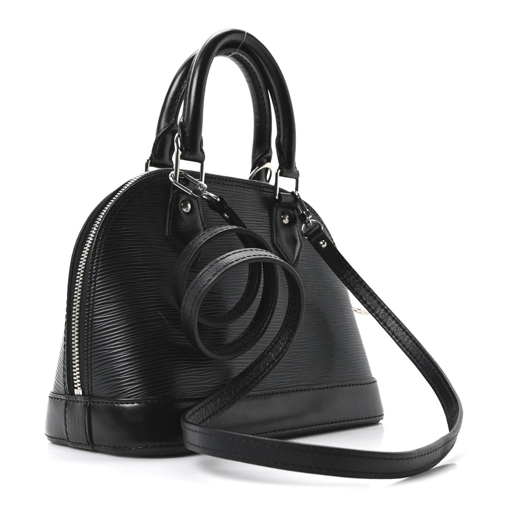 Louis Vuitton Epi Alma BB Black