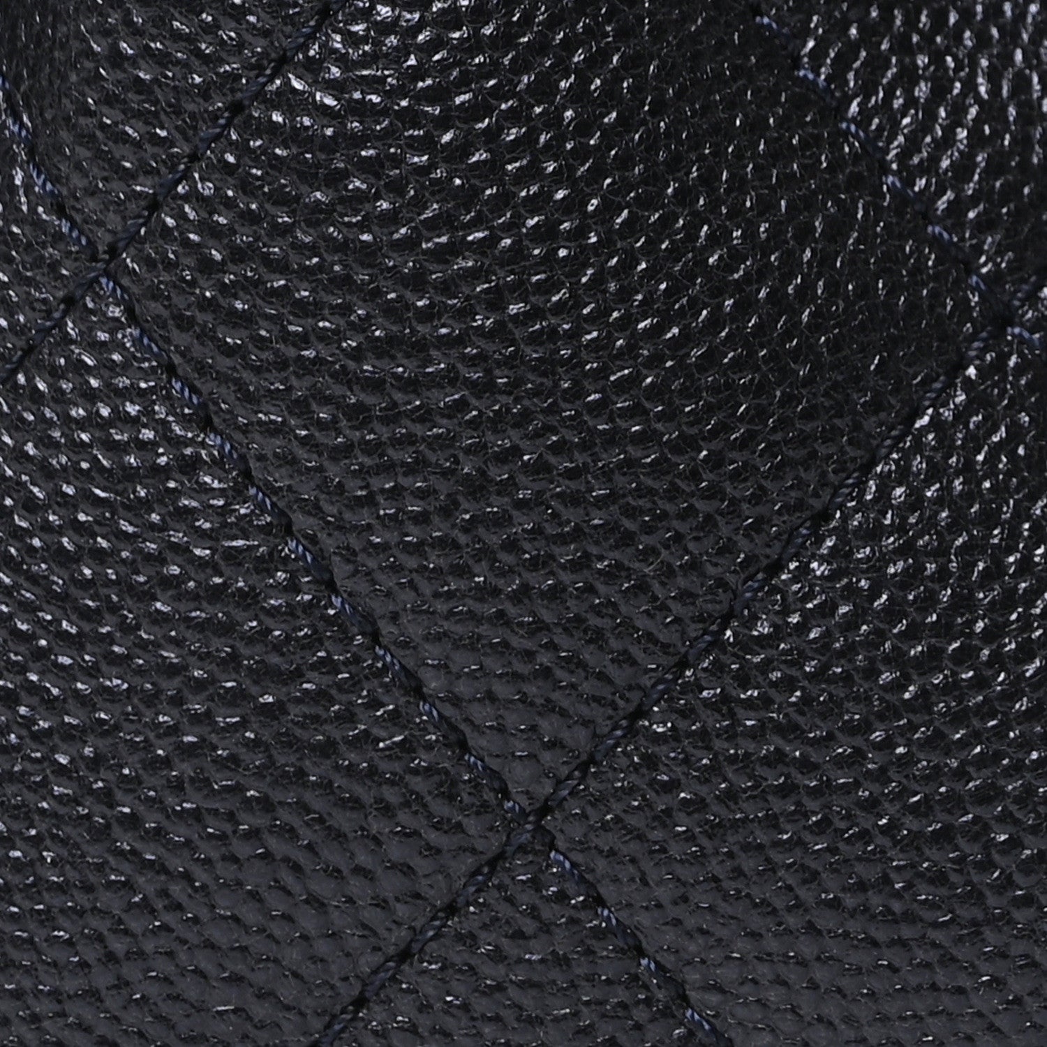 Chanel Metallic Caviar Quilted Mini Chanel 25 Handbag Dark Blue