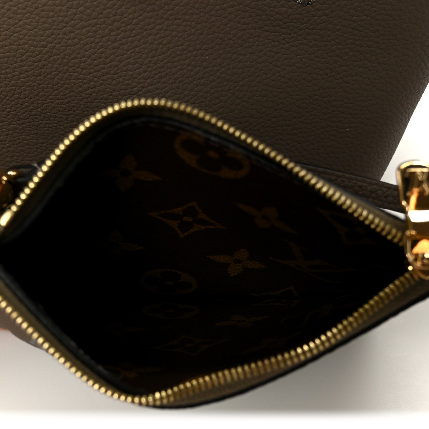 Louis Vuitton Monogram Neverfull Inside Out Bandouliere BB Dark Fango