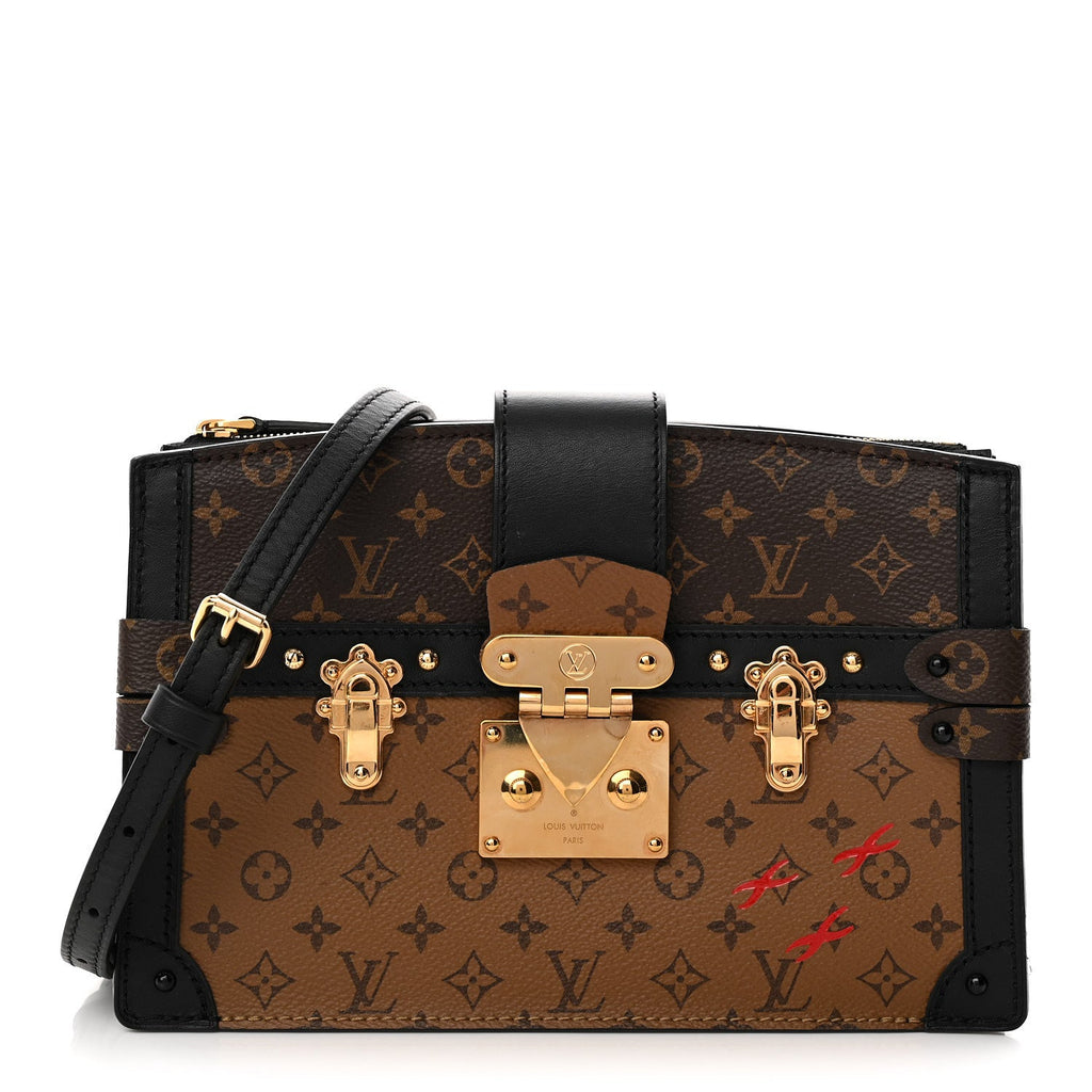 Louis Vuitton Reverse Monogram Trunk Clutch
