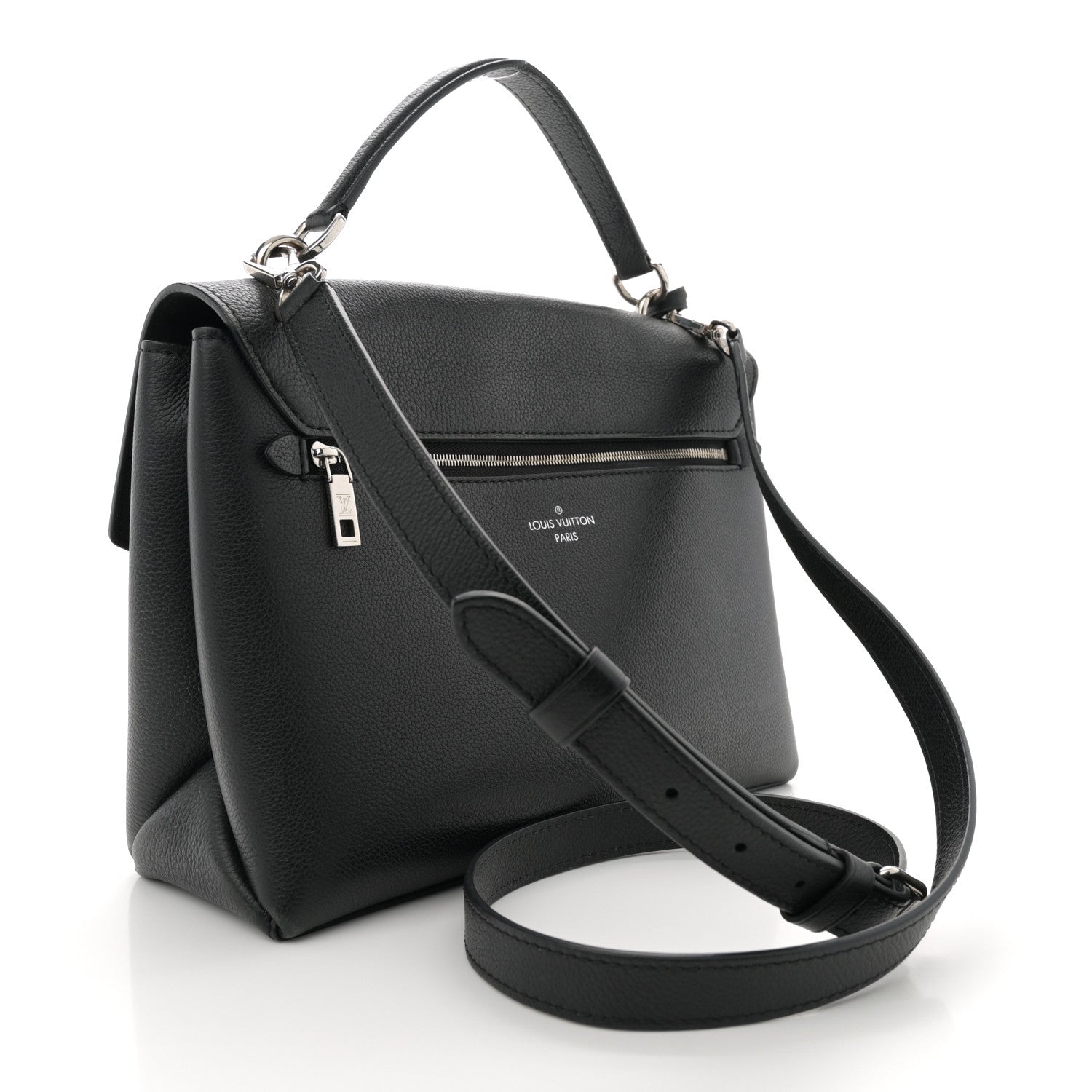 Louis Vuitton Soft Calfskin My Lockme Top Handle Black