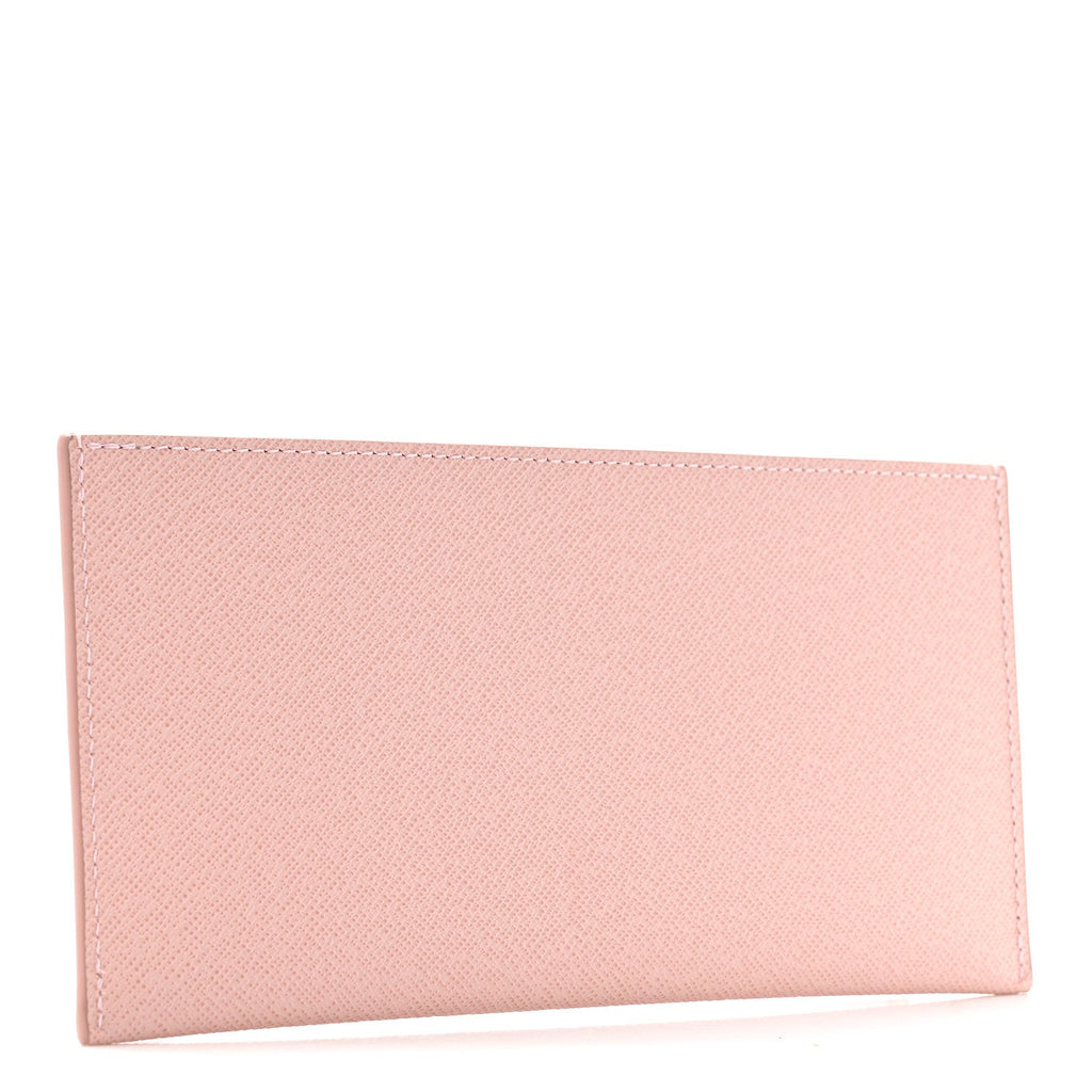 Louis Vuitton Calfskin Felicie Card Holder Insert Rose Ballerine