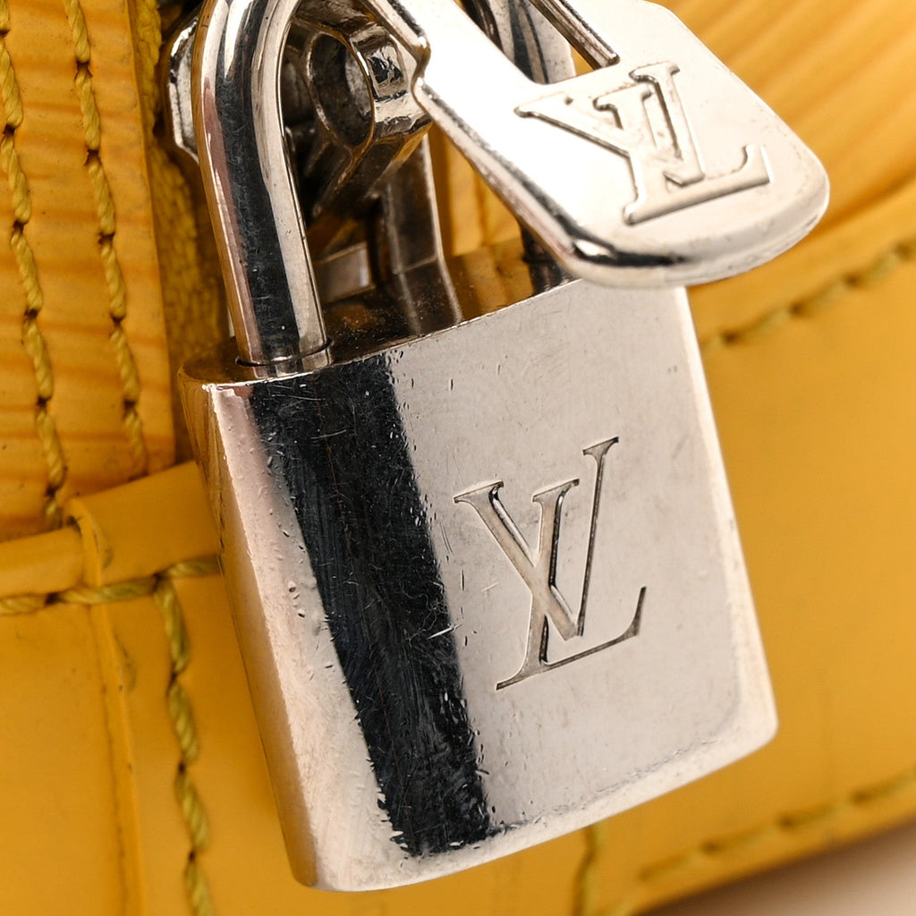 Louis Vuitton Epi Alma BB Citron
