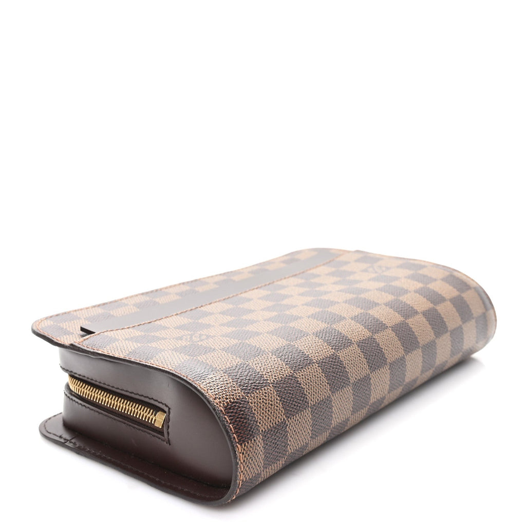 Louis Vuitton Damier Ebene Pochette Saint Louis Clutch