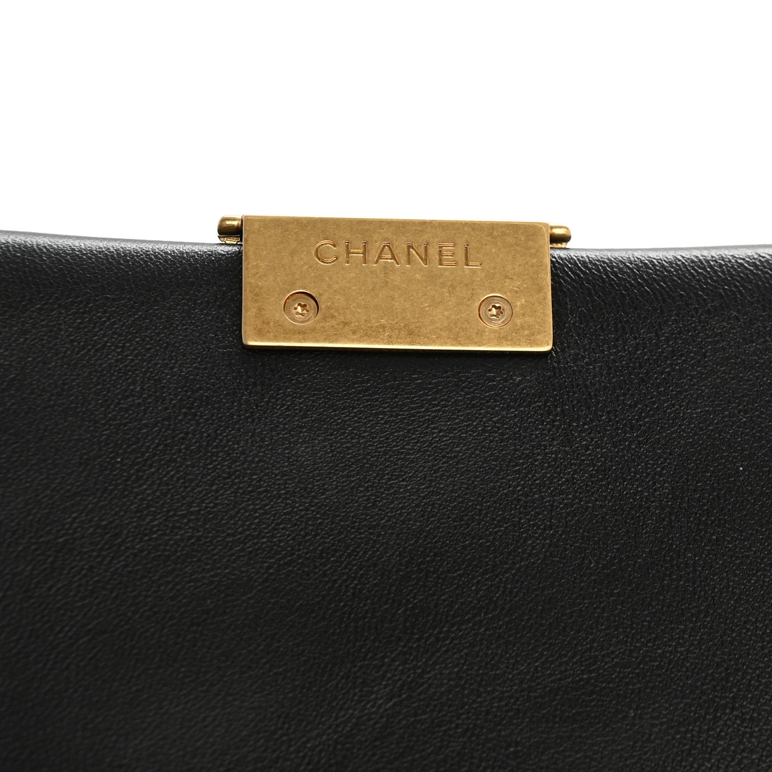 Chanel Lambskin Quilted Mini Flap Black