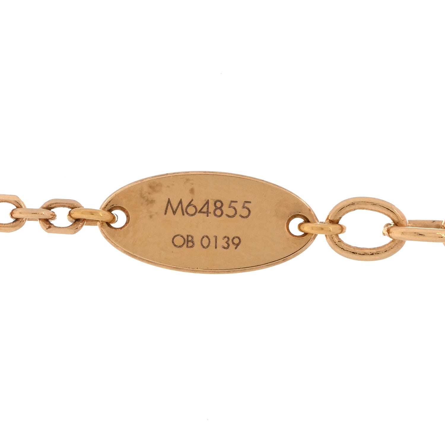 Louis Vuitton Metal Blooming Supple Necklace Gold