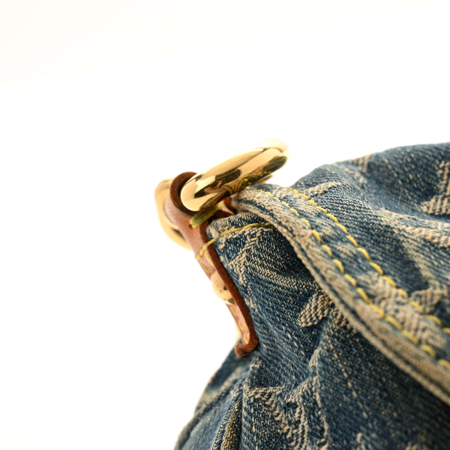 Louis Vuitton Monogram Denim Mini Pleaty Blue