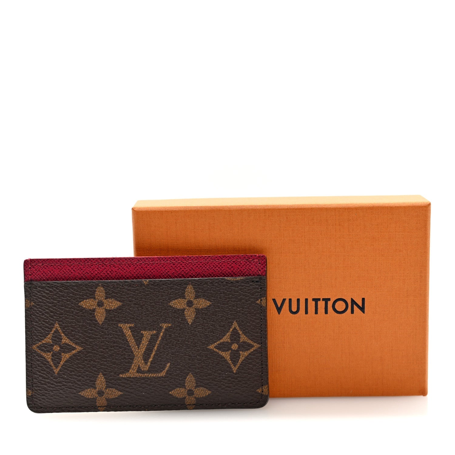 Louis Vuitton Monogram Card Holder Fuchsia