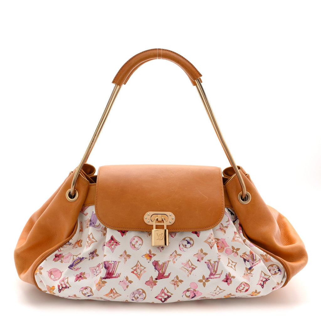 Louis Vuitton Monogram Watercolor Aquarelle Jamais White