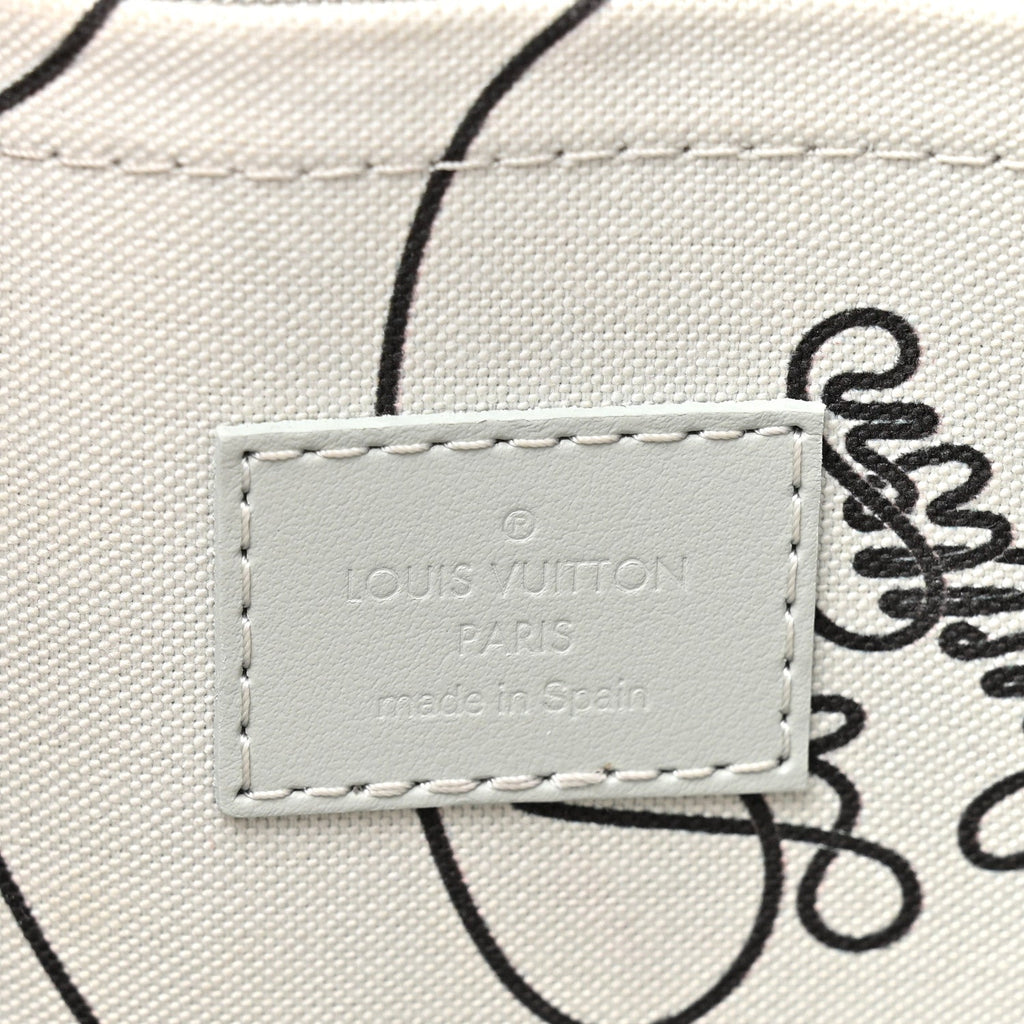 Louis Vuitton Monogram Iridescent Nil Gradient Grey