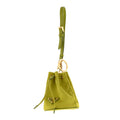 Prada Re-Nylon Saffiano Mini Icon Keychain Charm Edera