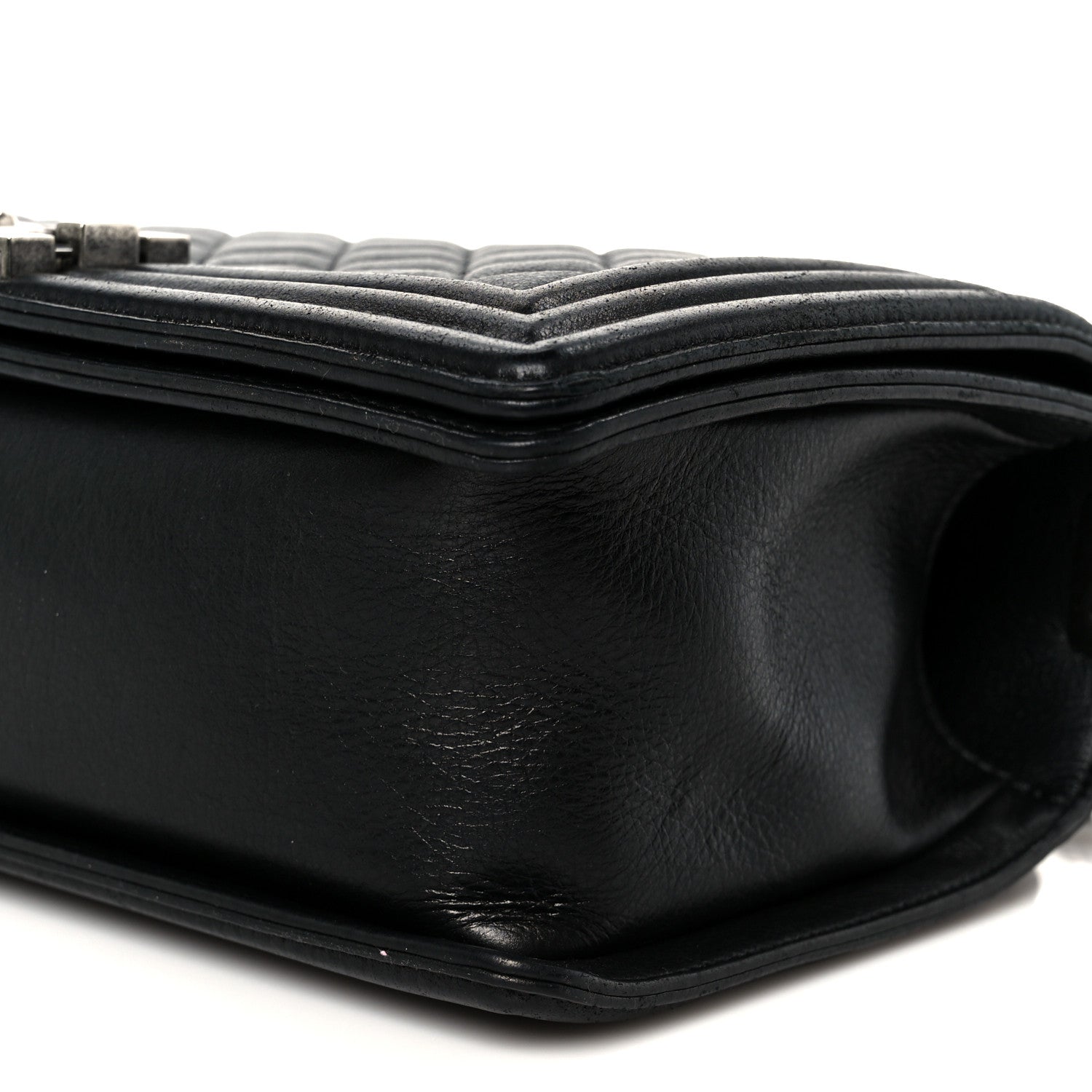 Chanel Calfskin Quilted Medium Boy Flap Black