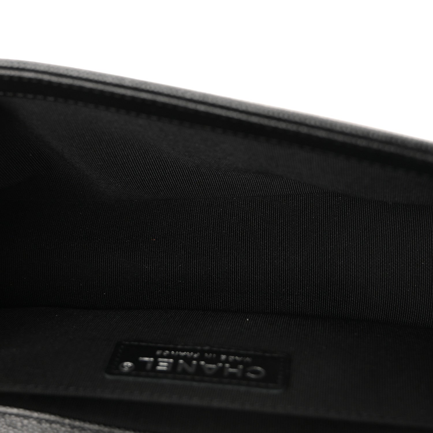 Chanel Caviar Quilted Medium Boy Flap Black