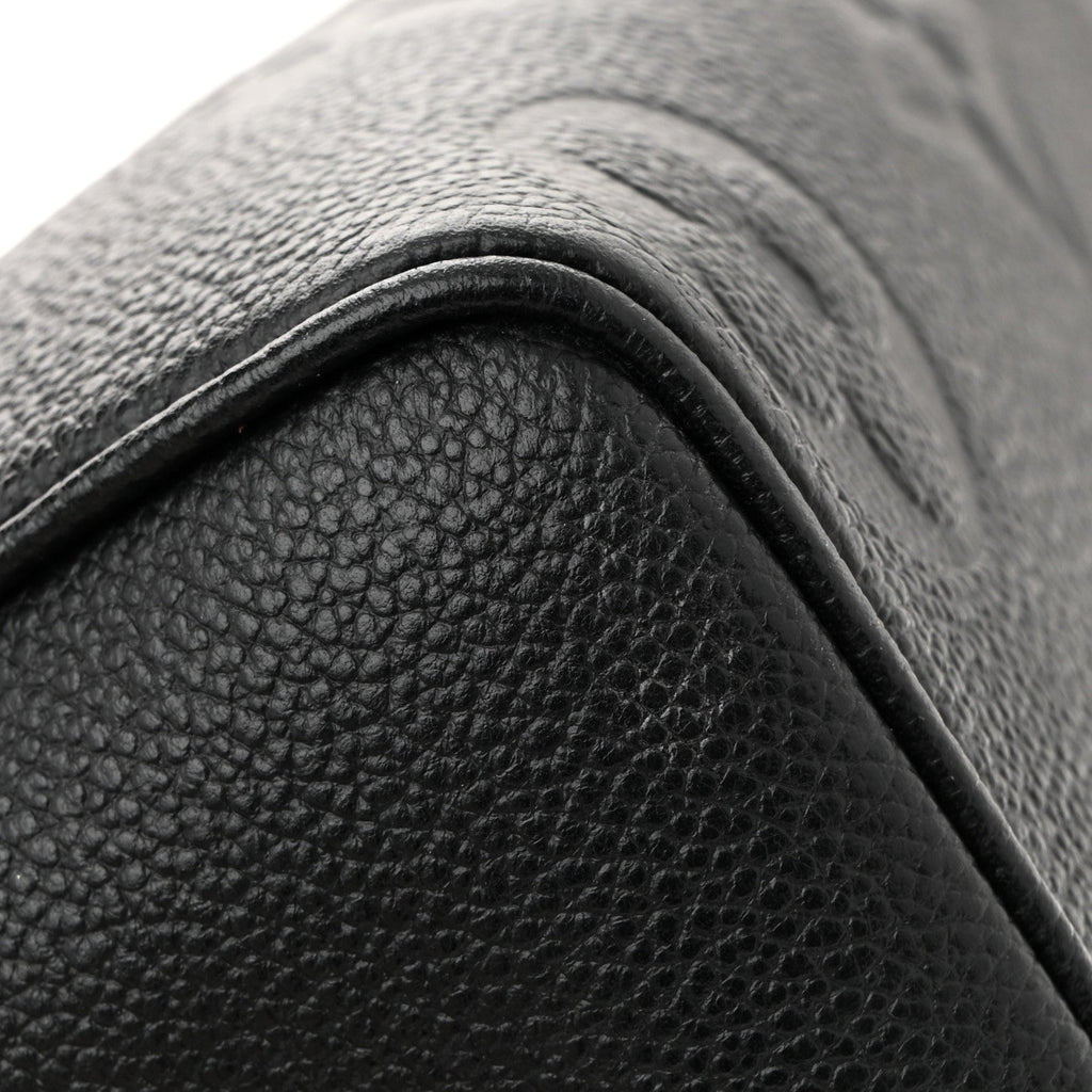 Louis Vuitton Empreinte Monogram Giant Speedy Bandouliere 20 Black