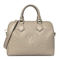 Louis Vuitton Empreinte Monogram Giant Speedy Bandouliere 25 Tourterelle