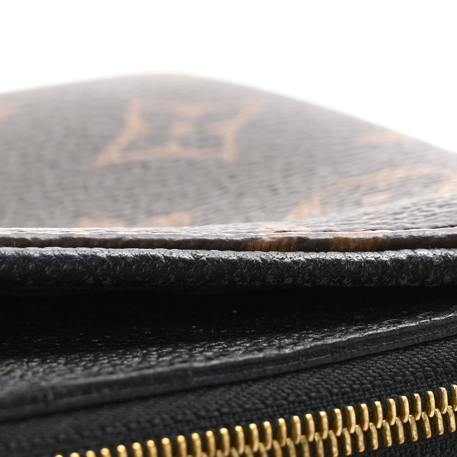 Louis Vuitton Monogram Pallas Clutch Black
