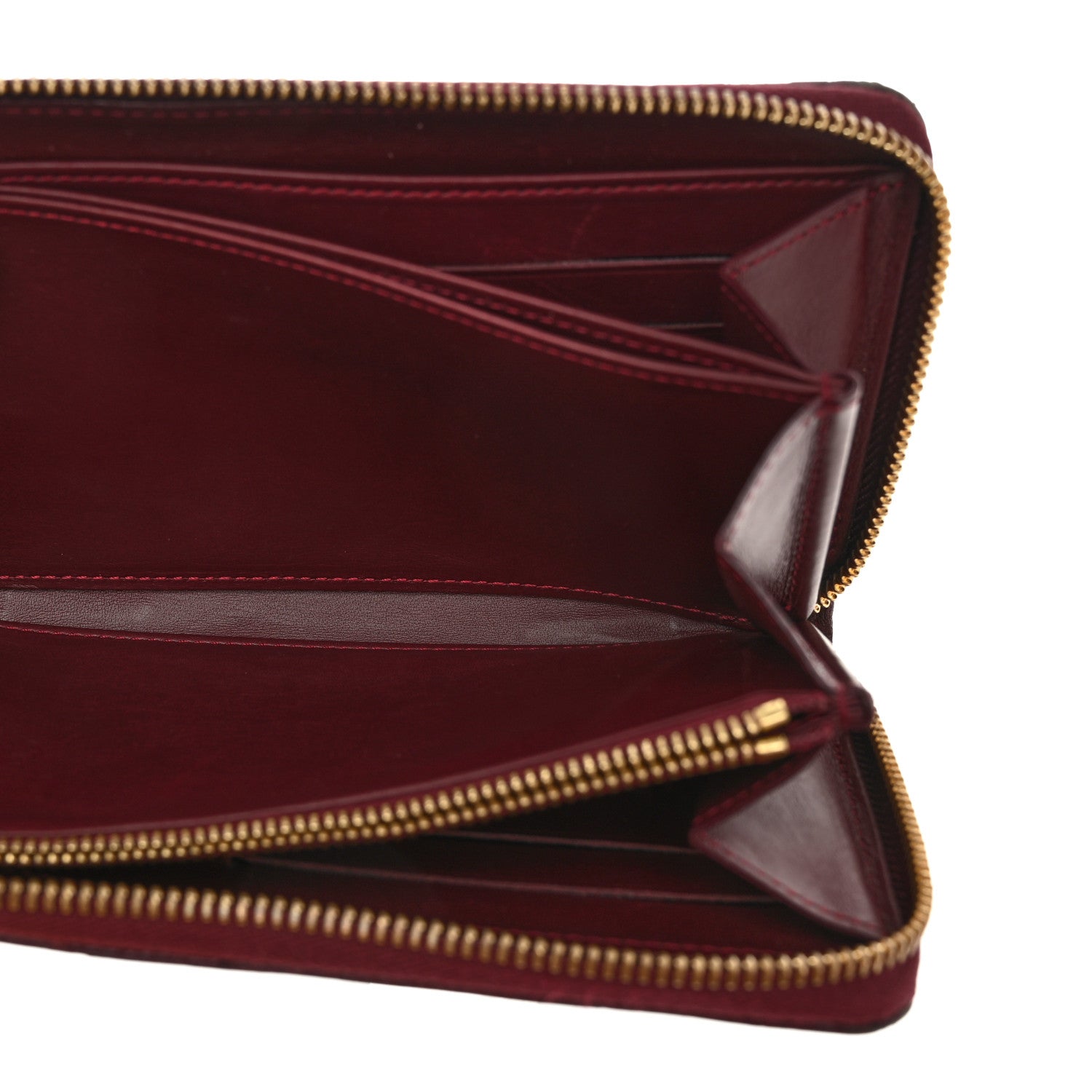 Louis Vuitton Vernis Zippy Wallet Rouge Fauviste