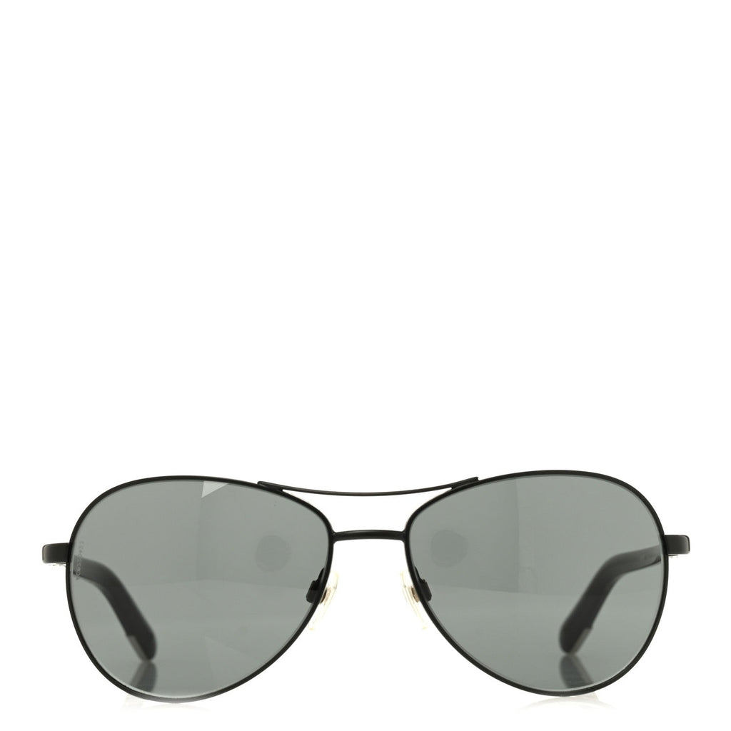 Metal Aviator CC Sunglasses 4201 Black