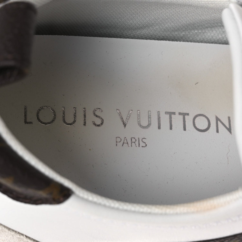 Louis Vuitton Monogram Calfskin Womens LV Sneakerina 37 White