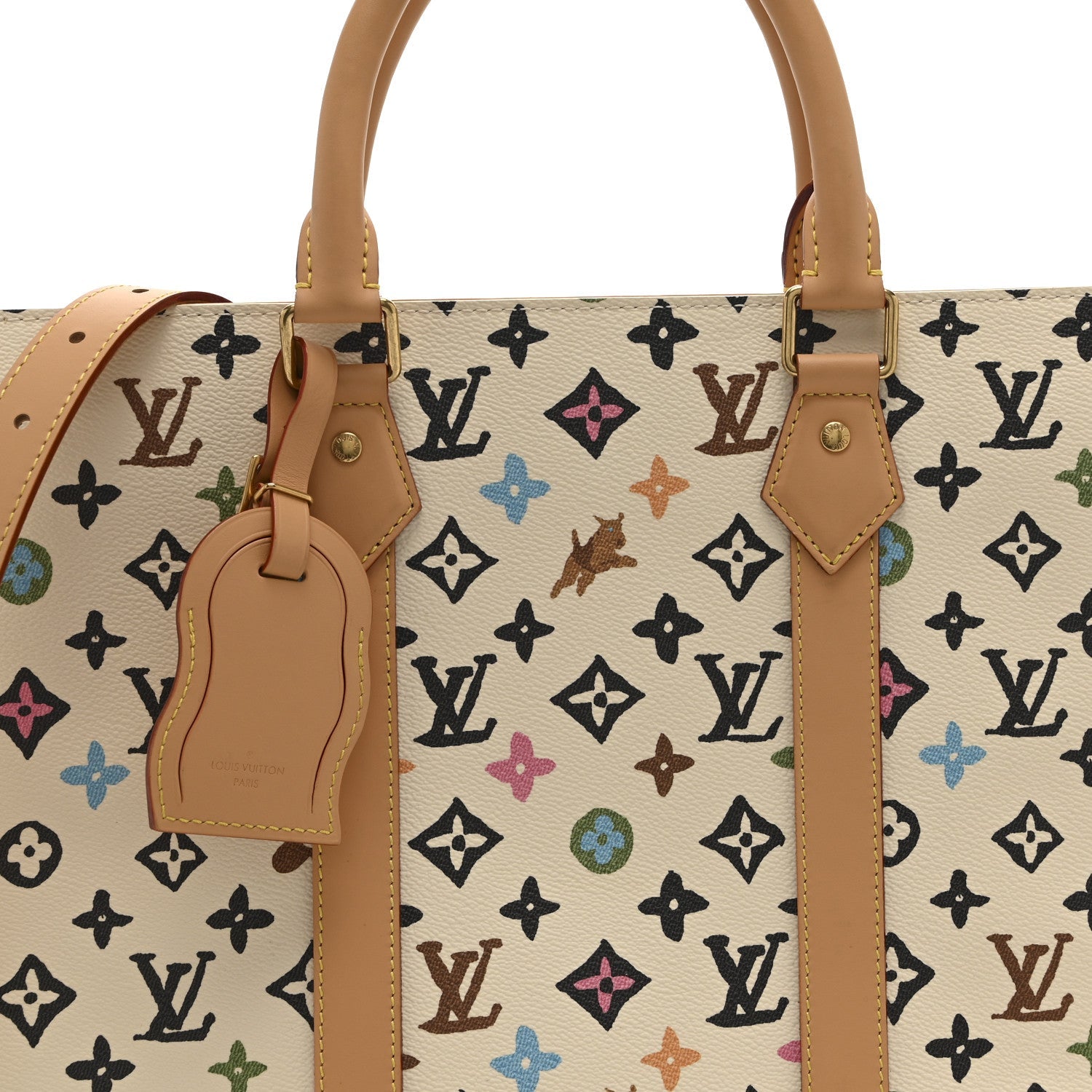 Louis Vuitton Monogram Craggy Sac Plat Vanilla