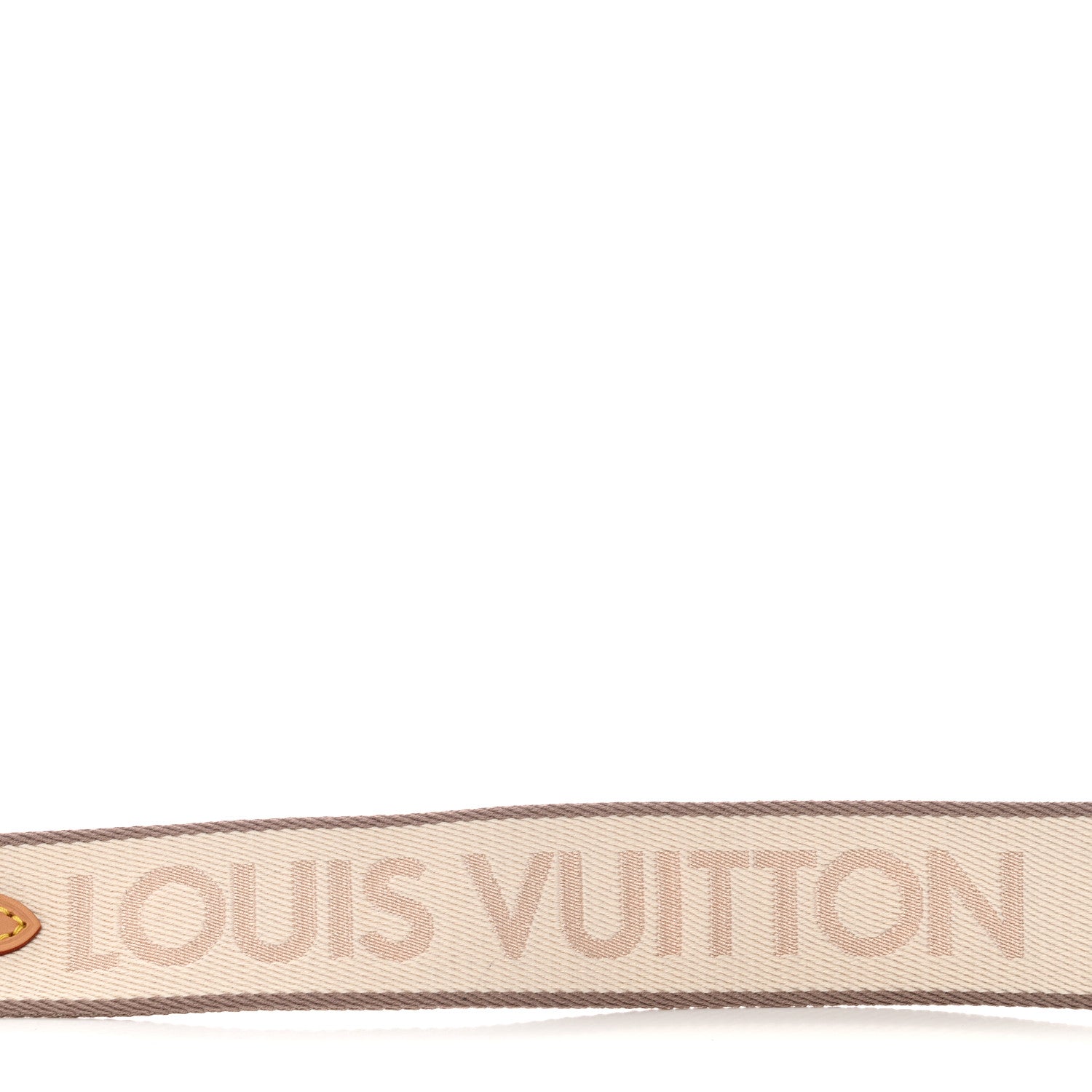 Louis Vuitton Jacquard Diane Shoulder Strap Creme Beige