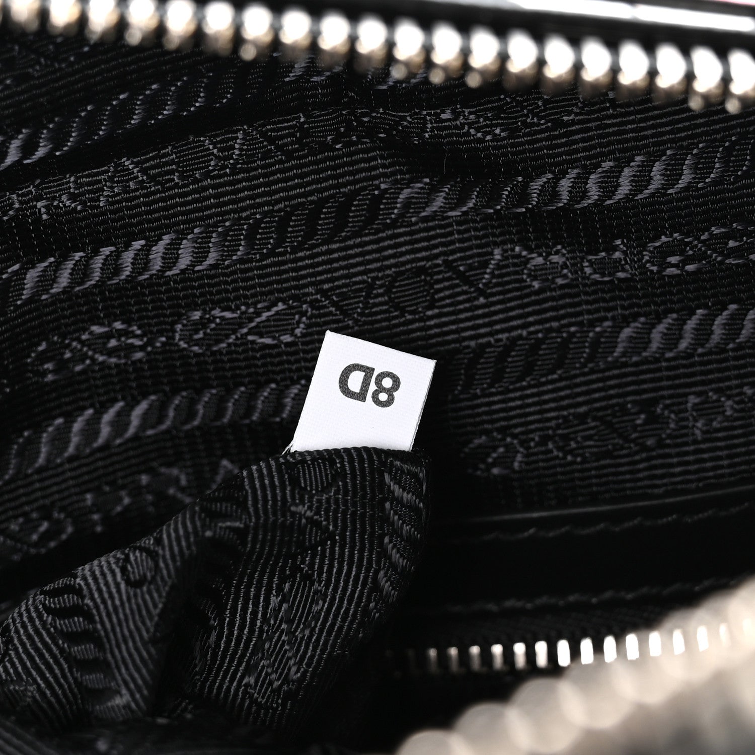 Prada X JAMES JEAN Vitello DNA Flat Messenger Bag Black