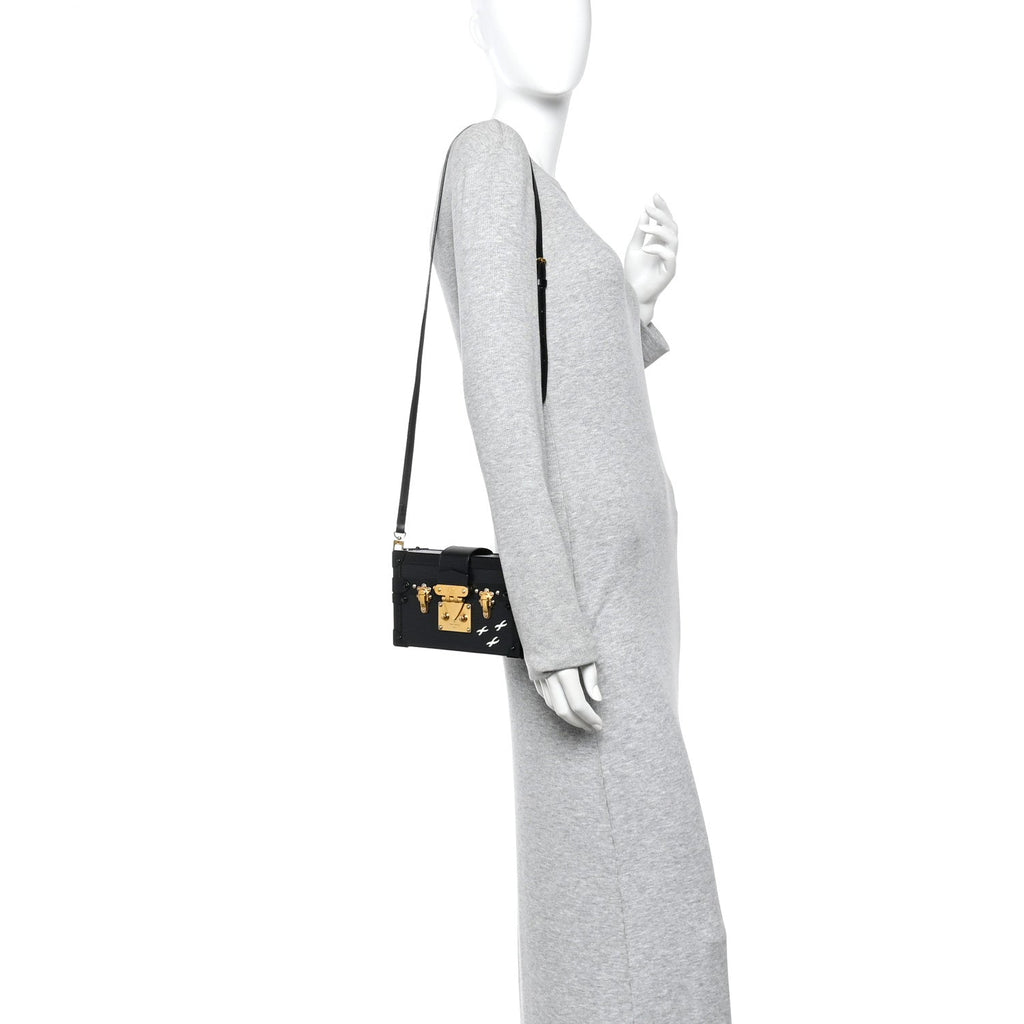 Louis Vuitton Epi Petite Malle Black