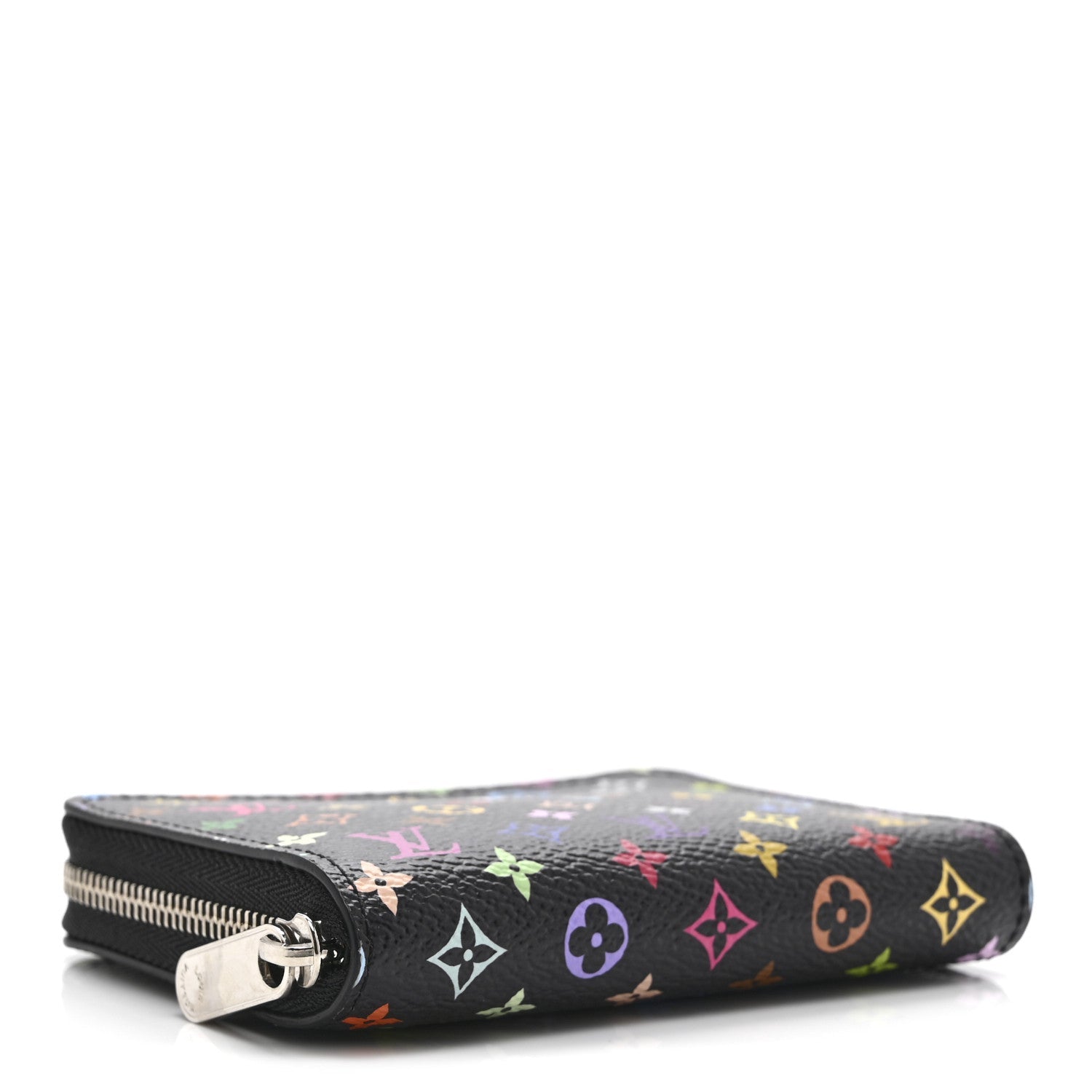 Louis Vuitton LV x TM Monogram Multicolor Zippy Coin Purse Black