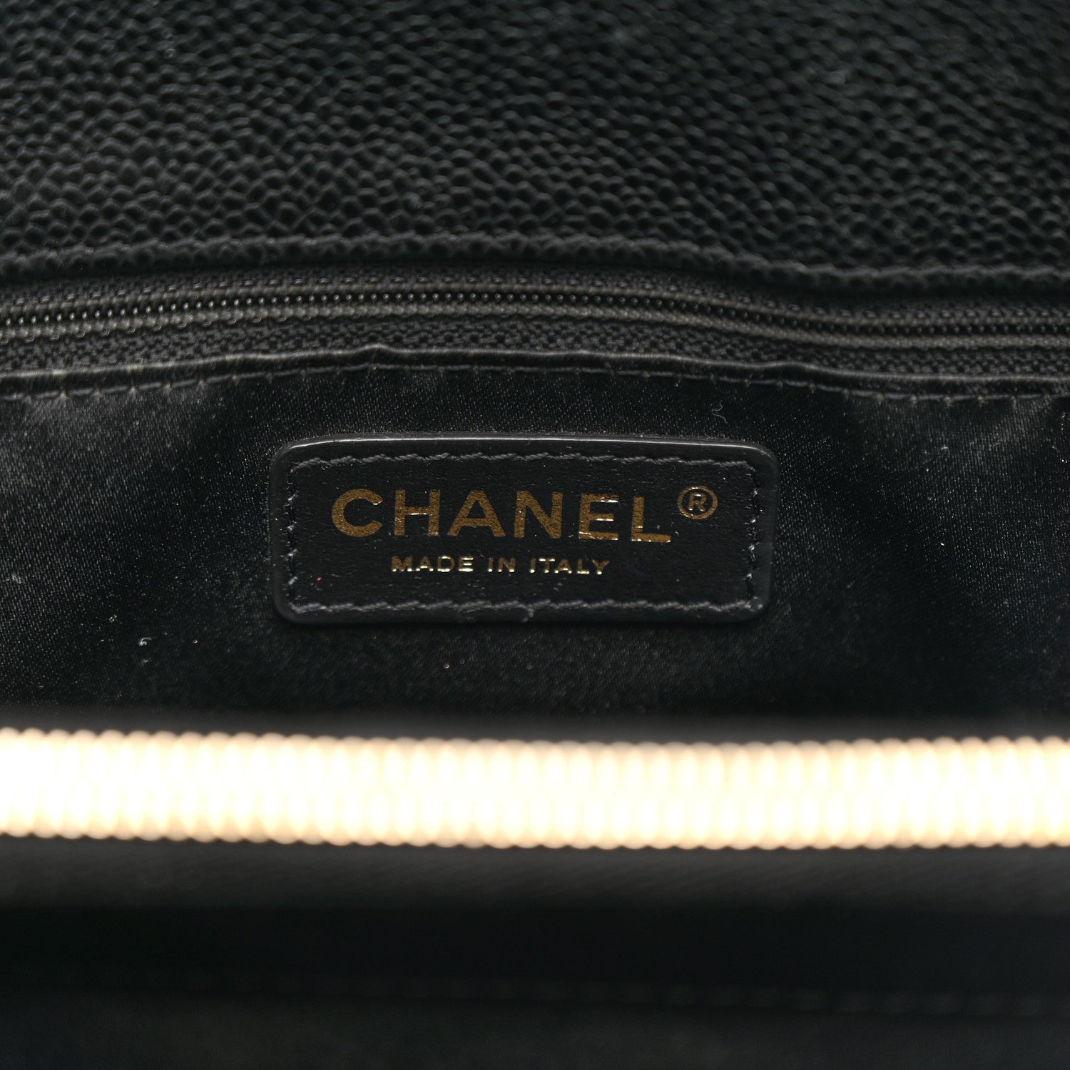 Chanel Caviar Quilted Grand Shopping Tote GST Black