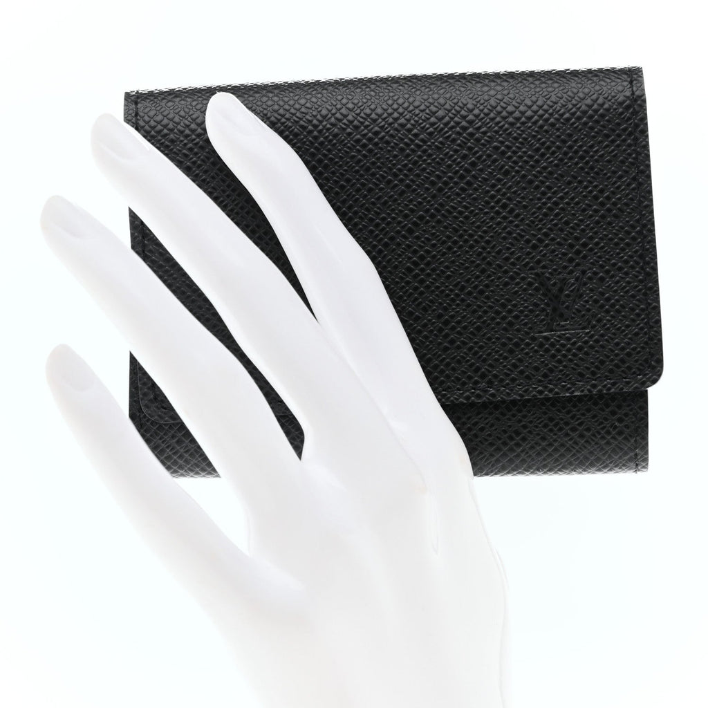 Louis Vuitton Taiga Enveloppe Carte De Visite Ardoise