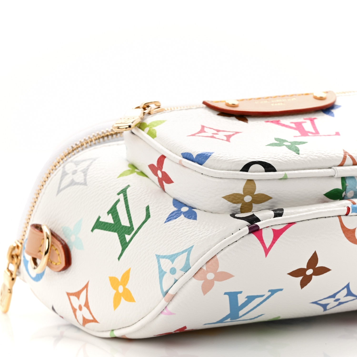 Louis Vuitton LV X TM Monogram Multicolor Mini Bumbag White