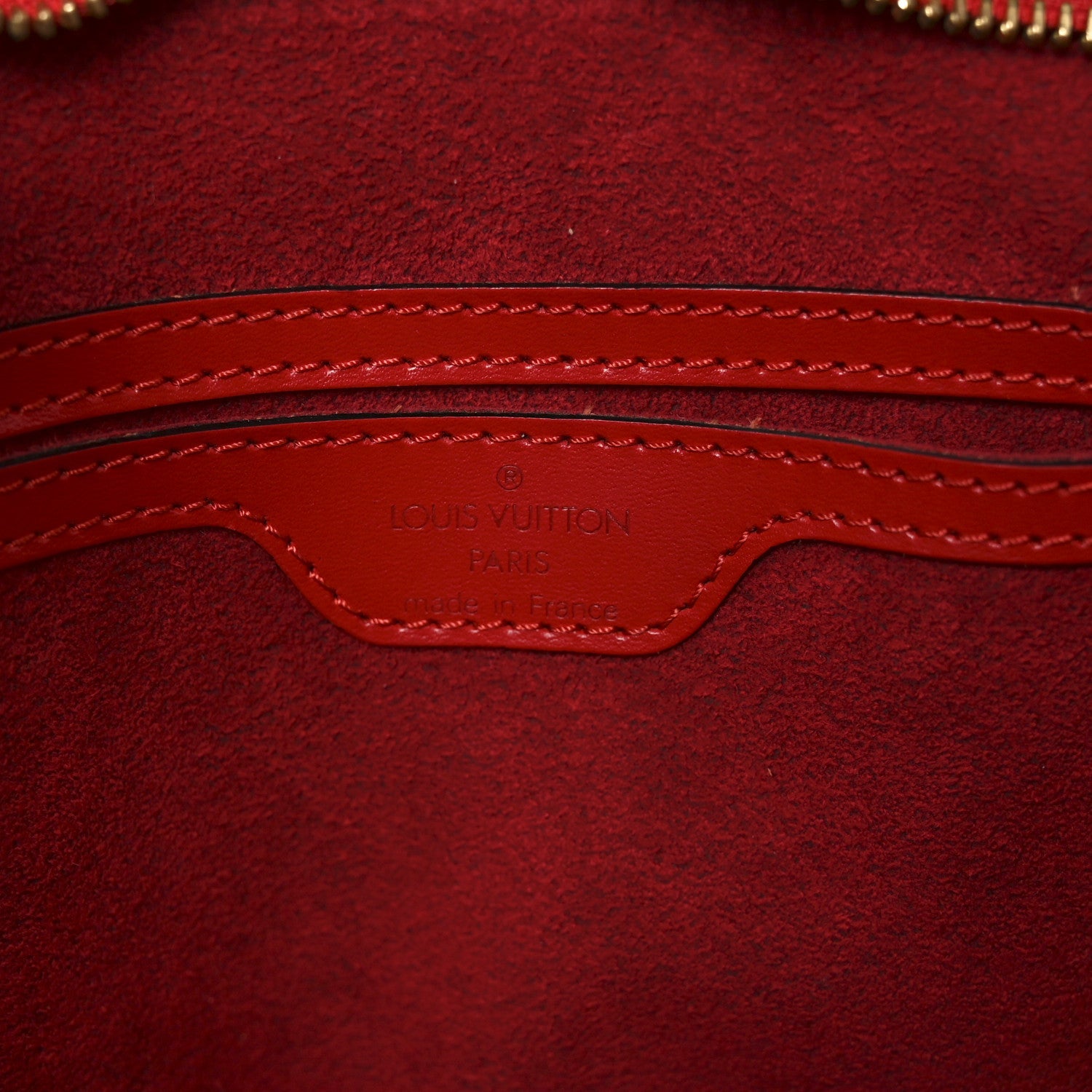 Louis Vuitton Epi Saint Jacques PM Castillan Red