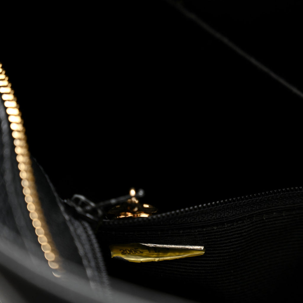 Chanel Caviar Quilted Medallion Tote Black