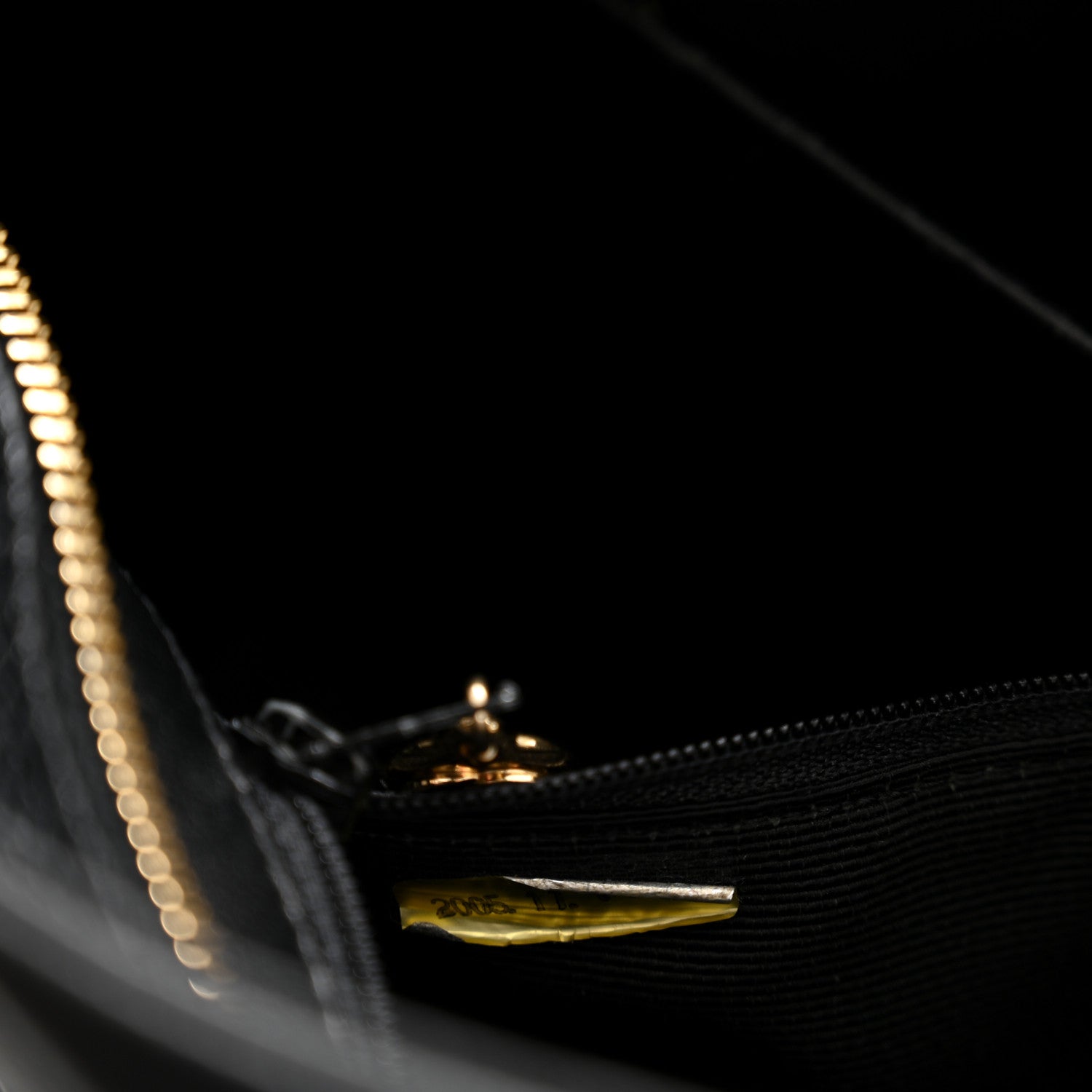 Chanel Caviar Quilted Medallion Tote Black