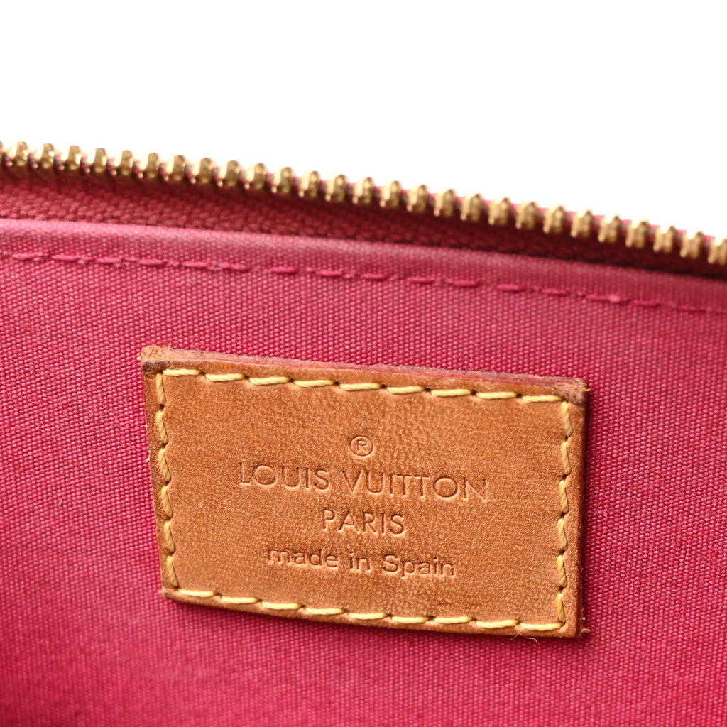 Louis Vuitton Vernis Alma BB Rose Indien