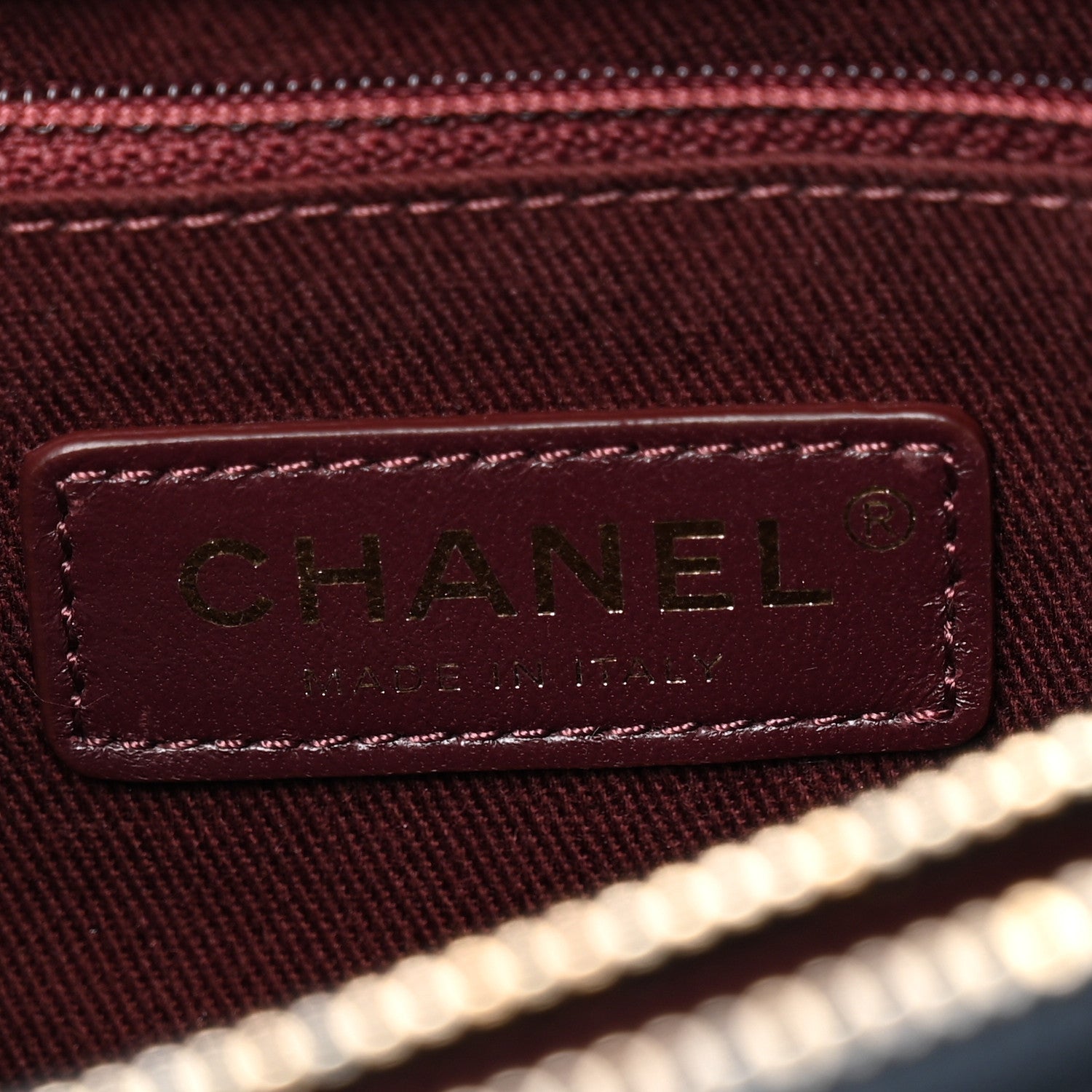 Chanel Shiny Sheepskin Quilted Large Trapezio Flap Navy