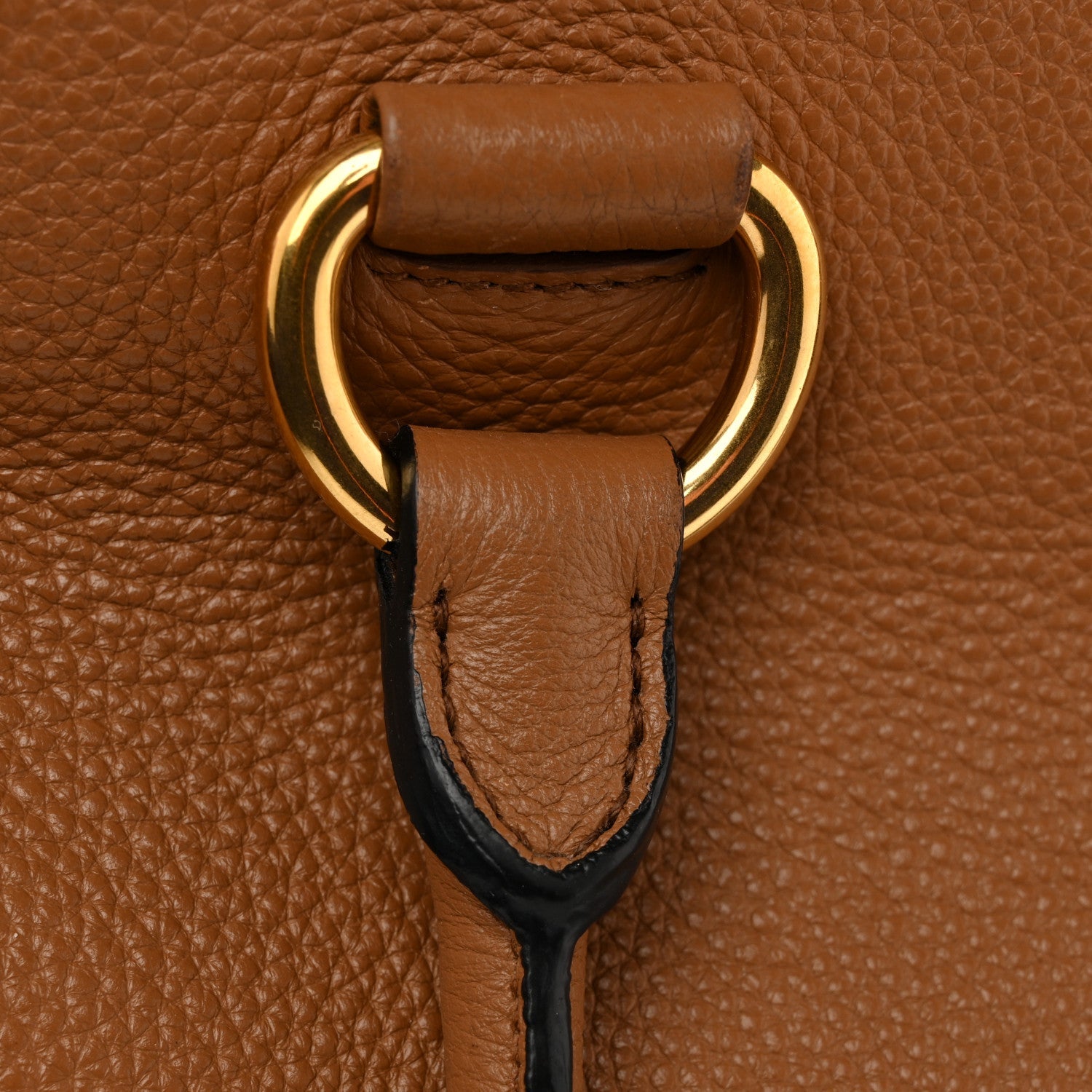 Prada Vitello Phenix Bauletto Caramel