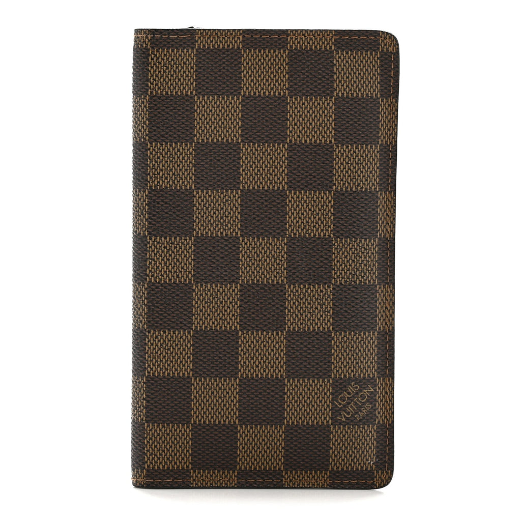 Louis Vuitton Damier Ebene Pocket Agenda Cover