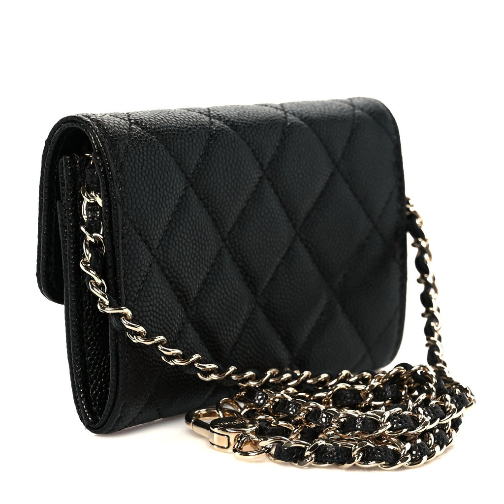 Chanel Caviar Quilted Belt Bag Black