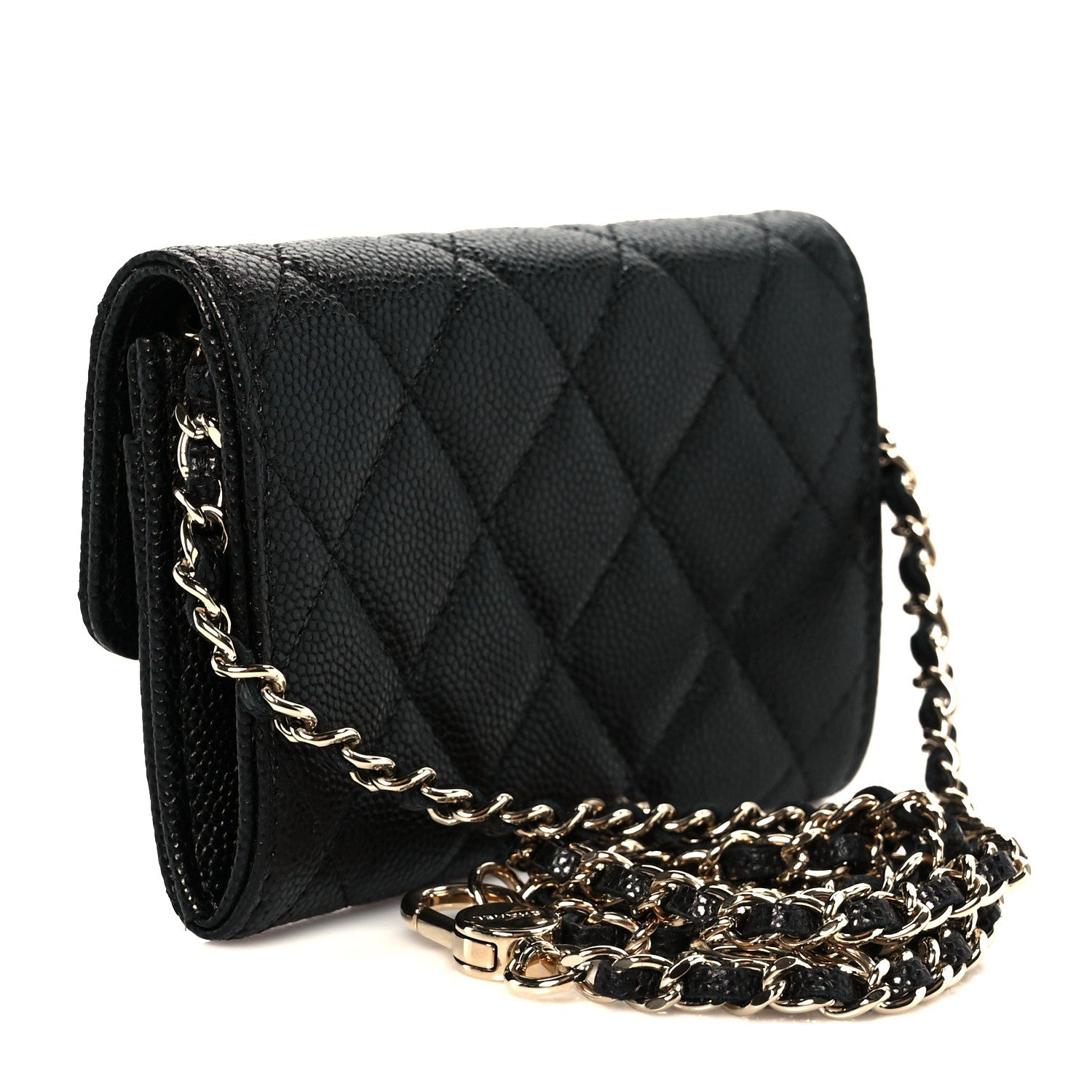 Chanel Caviar Quilted Belt Bag Black