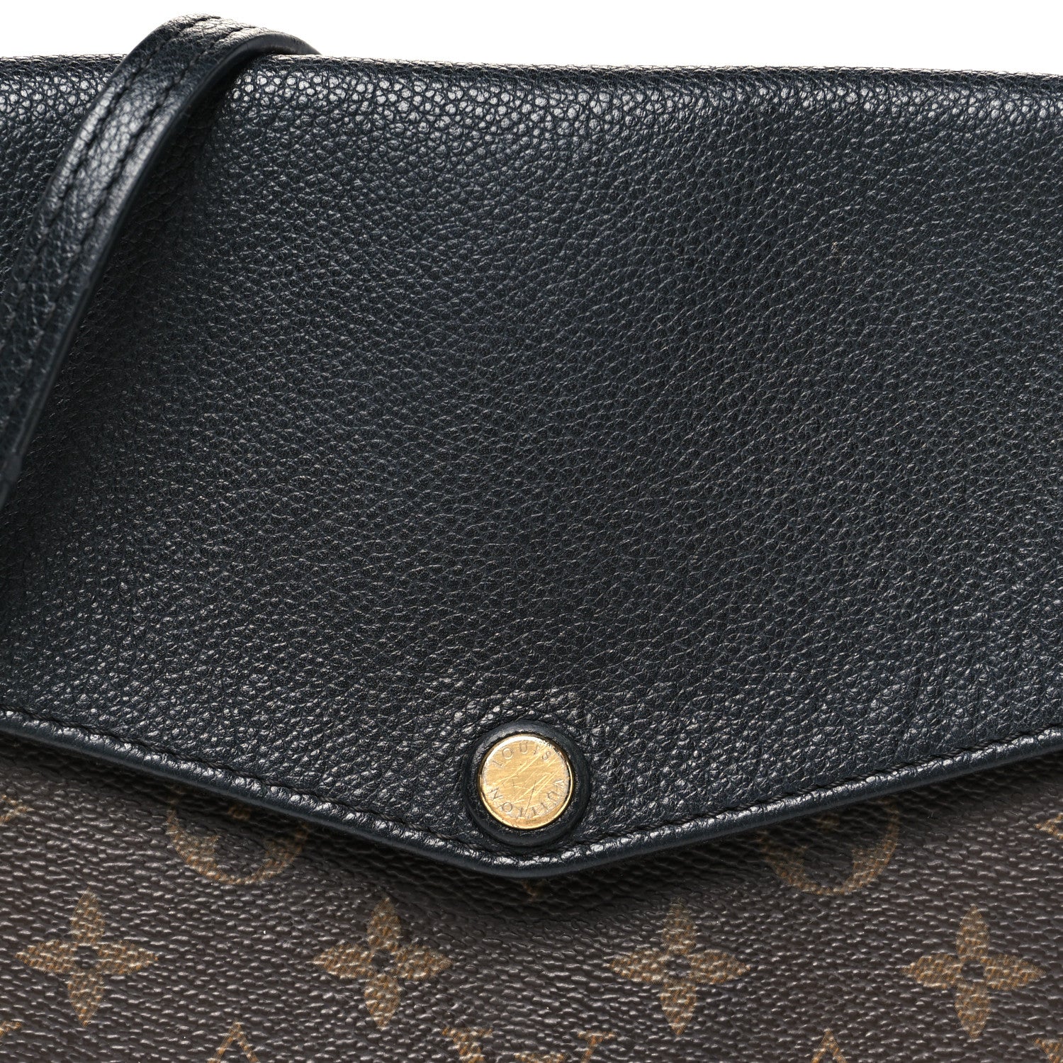 Louis Vuitton Monogram Twice Pochette Black