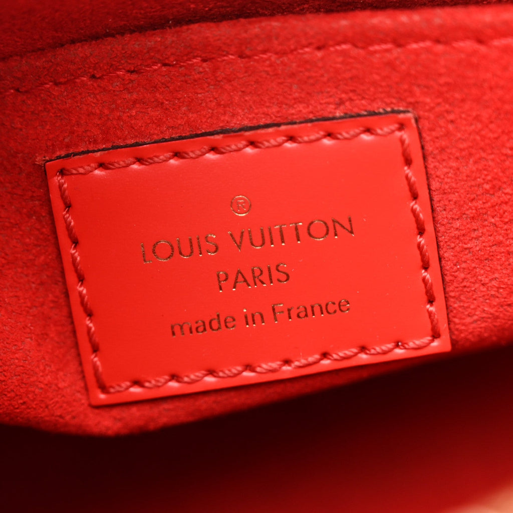 Louis Vuitton Epi Alma Mini Coquelicot