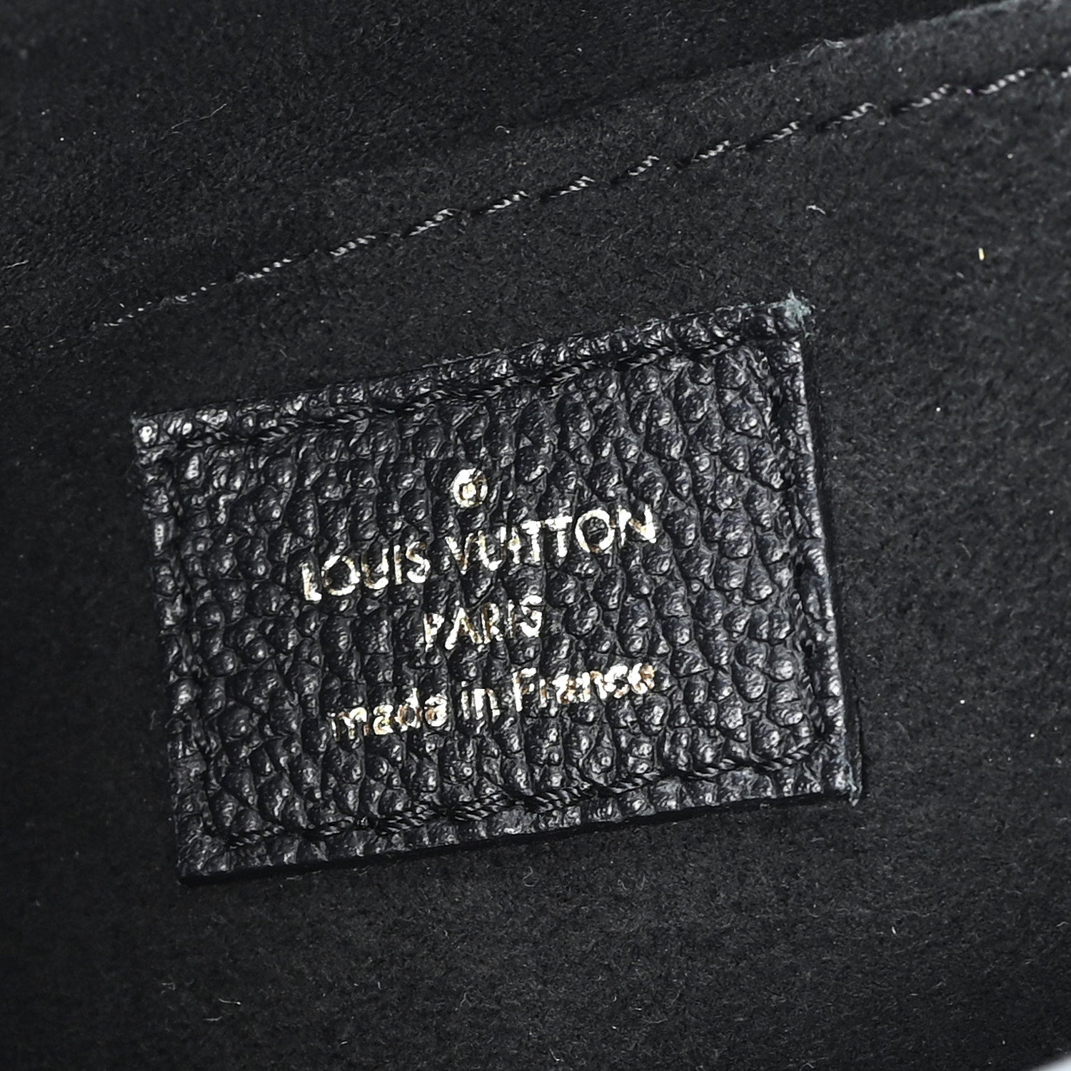 Louis Vuitton Empreinte Monogram Giant Petit Sac Plat Black